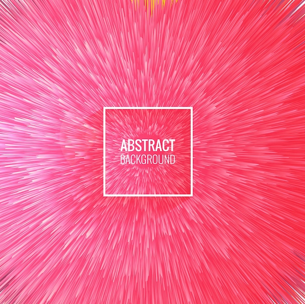 Vector abstract pink rays background vector