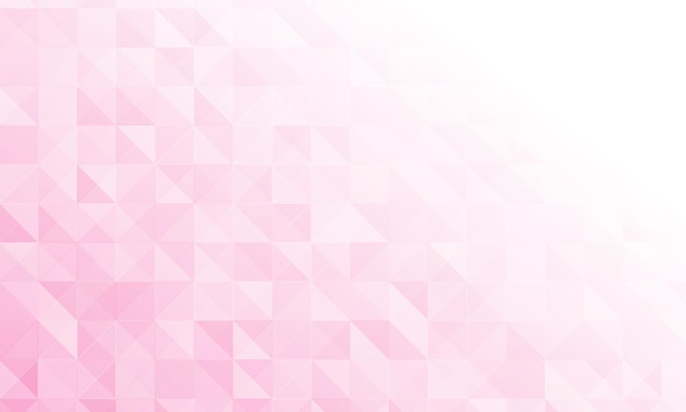 Vector abstract pink triangle shapes background