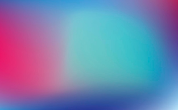 Abstract pink, turquoise, blue purple blurred color pattern, gradient background. copy space. Vector illustration