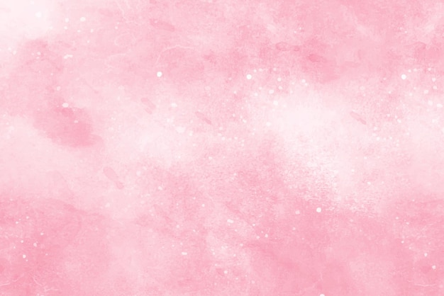 Vector abstract pink watercolor background pastel soft water color pattern