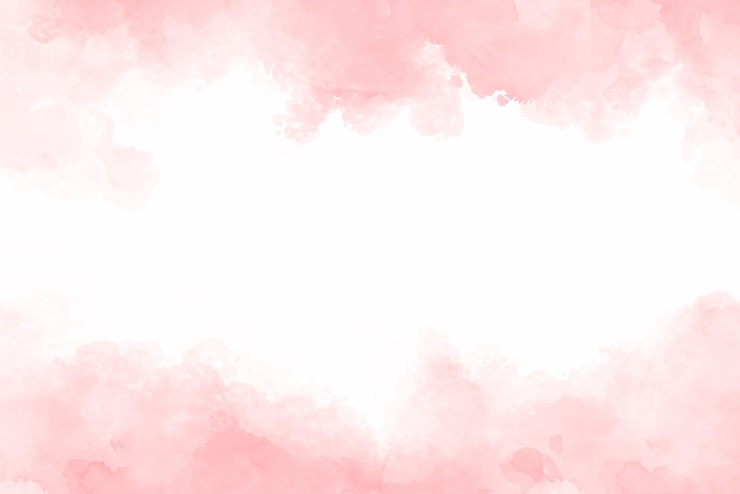 Vector abstract pink watercolor background pastel soft water color pattern