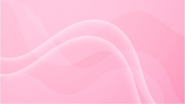 Abstract pink wave curve background