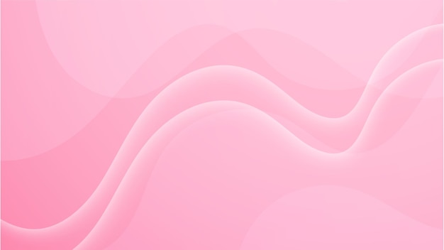 Abstract pink wave curve background