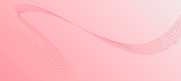Abstract pink wave luxury background