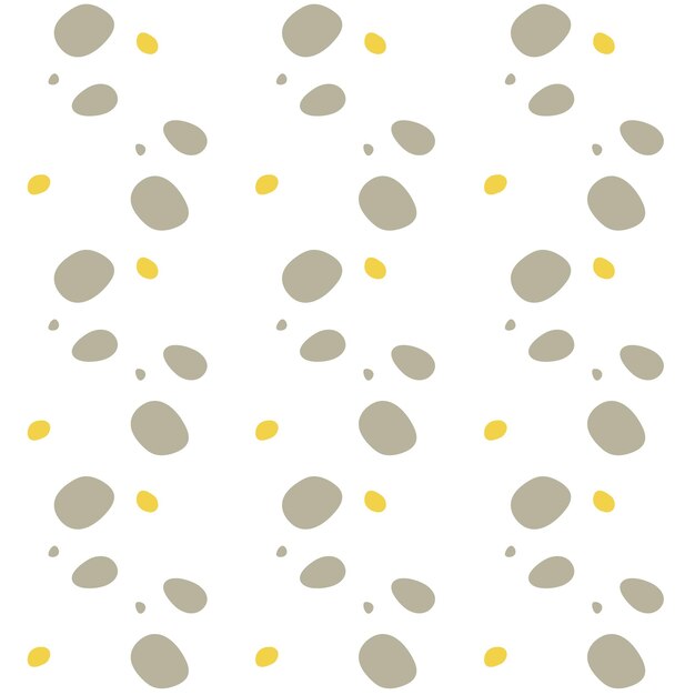 Vector abstract polka dot naadloos vectorpatroon in pastelkleuren