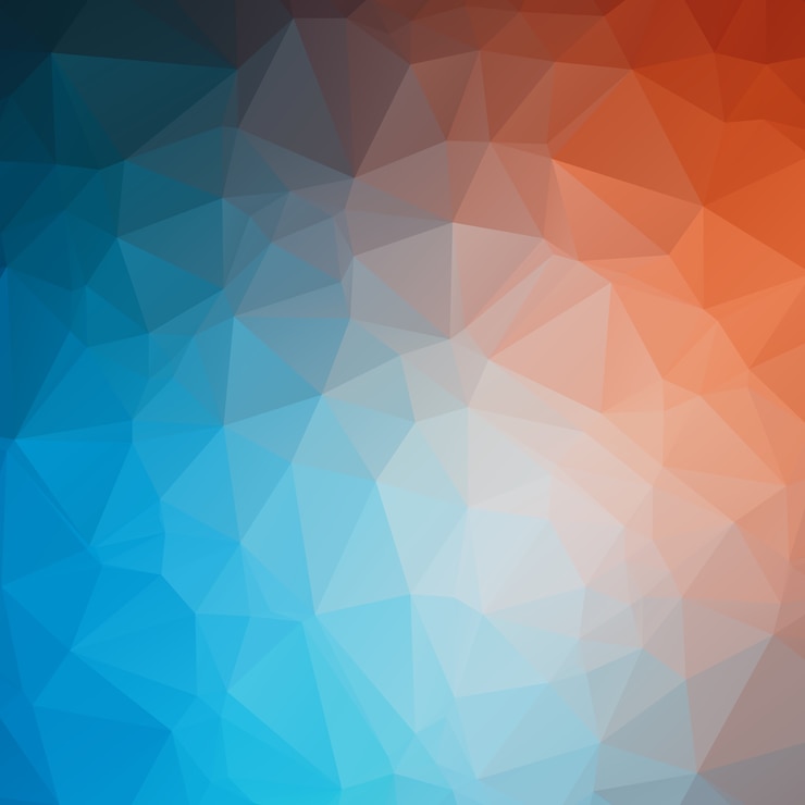 Vector abstract polygon background