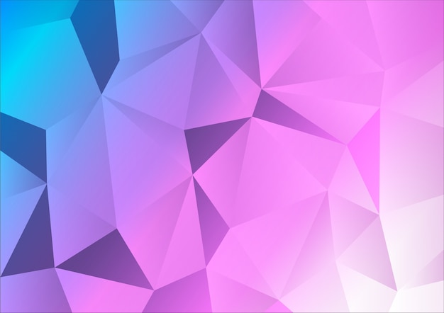 Abstract polygon background