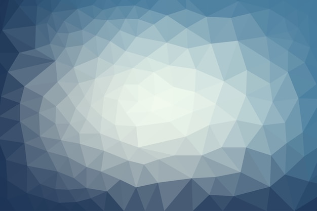 Abstract polygon vector