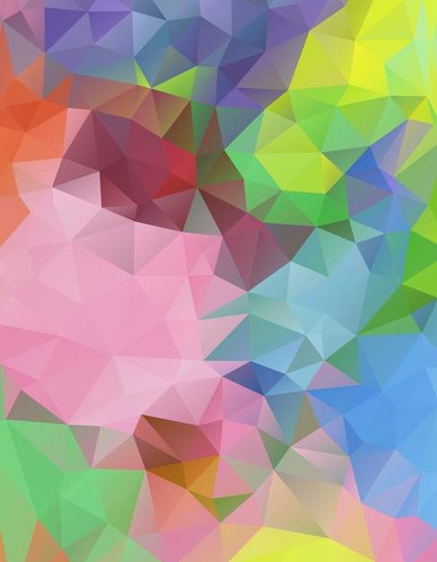 Abstract polygonal background