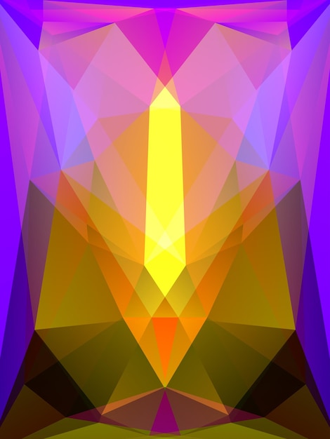 Abstract polygonal background