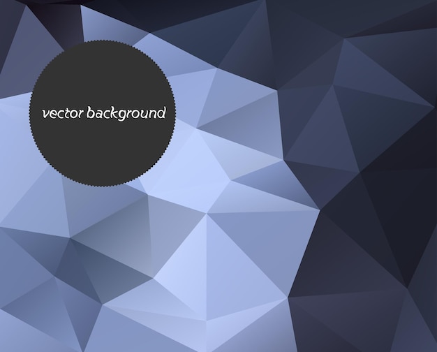 Abstract polygonal background