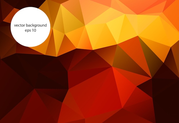 Abstract polygonal background