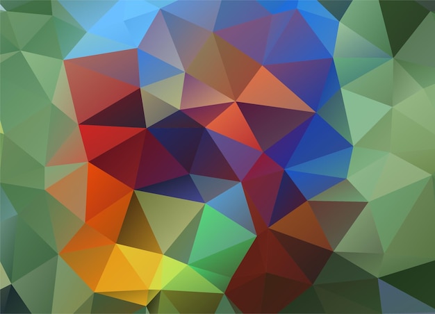 Abstract polygonal background