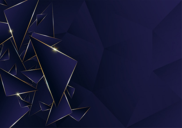 Abstract polygonal background