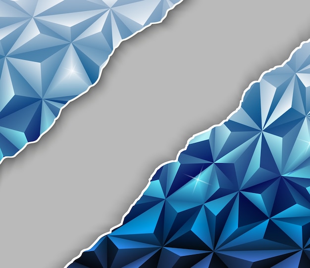 Abstract polygonal background