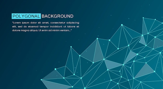 Vector abstract and polygonal backgrounds