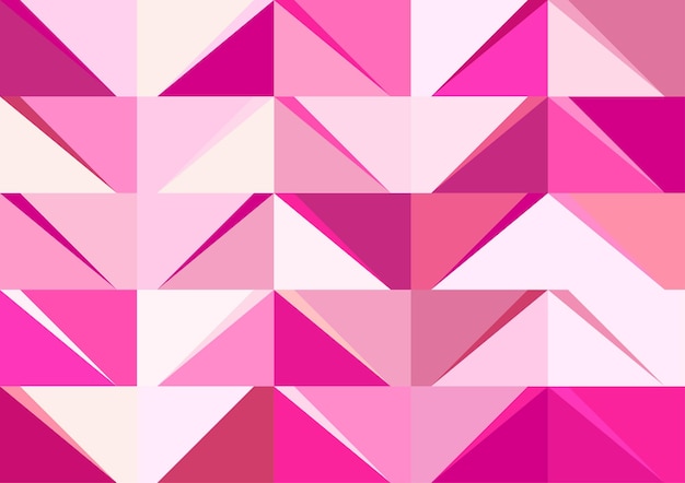抽象的な多角形のピンク色の背景。あなたのデザインのベクトルイラスト