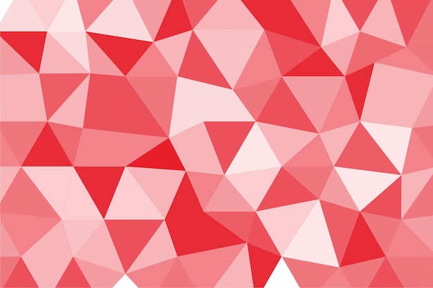 ベクトル 抽象的な多角形の三角形のパターンの背景