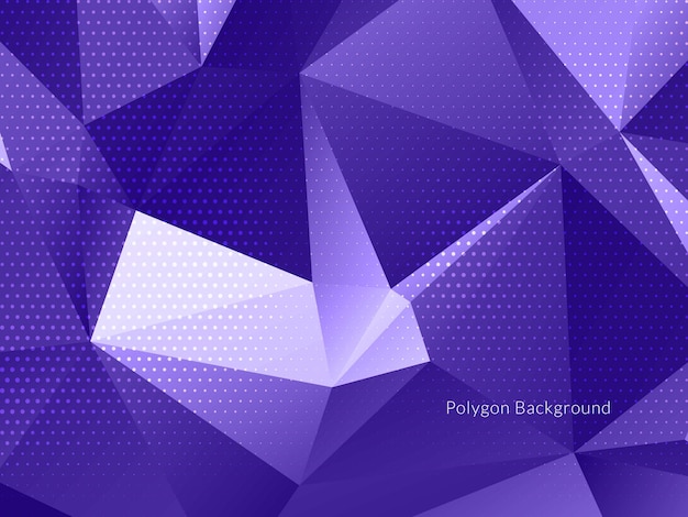 Abstract polygonal triangles colorful background vector