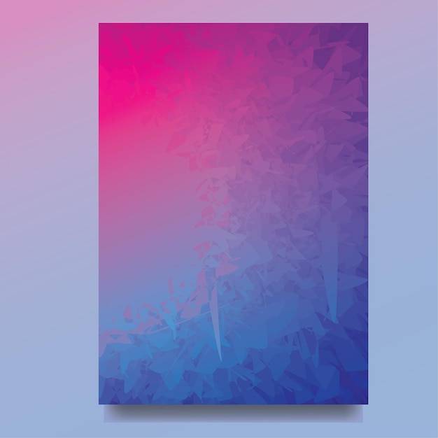 Abstract poster design