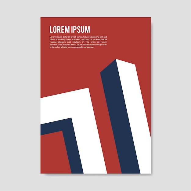 Abstract poster template