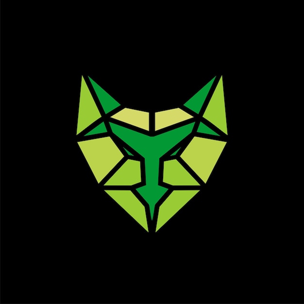 Абстрактный логотип хищника для игрового и фитнес-центра или тактической системы