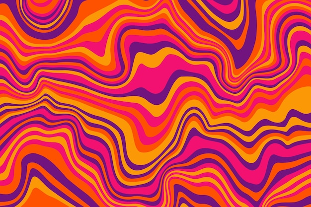 Abstract psychedelic groovy background abstract background