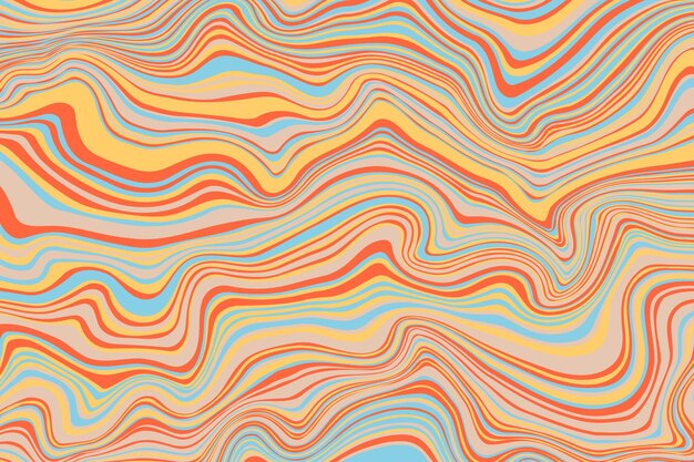 Vector abstract psychedelic groovy background abstract background