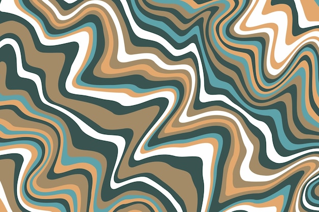 Abstract psychedelic groovy background Vector