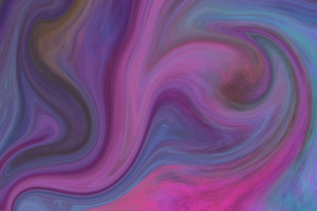 Abstract psychedelic liquid marble texture swirl background