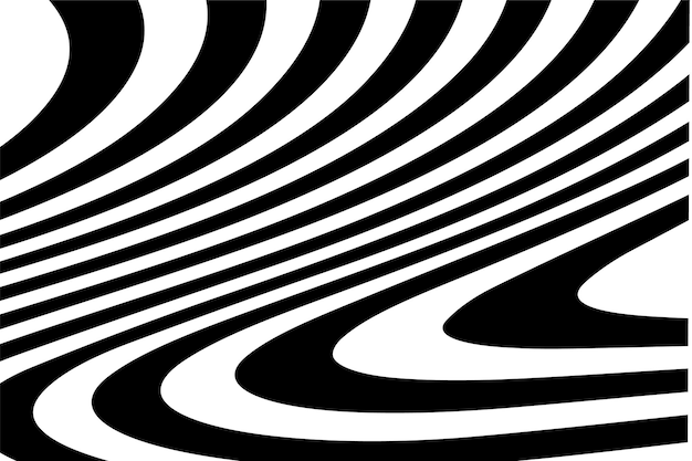Vector abstract psychedelic optical illusion background