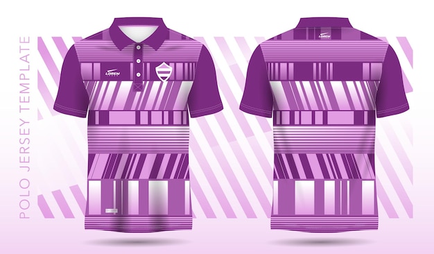벡터 포로 유니폼 디자인에 대한 추상적인 보라색 배경 패턴