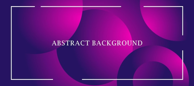 Vector abstract purple background with circular shapes