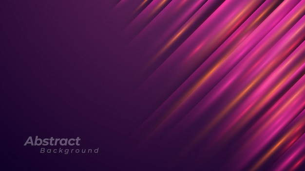 Abstract purple background with diagonal shining lines.