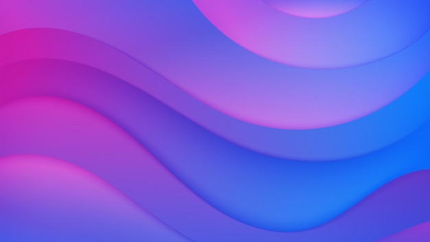 Abstract purple blue background with wavy shapes suitable for website flyers posters