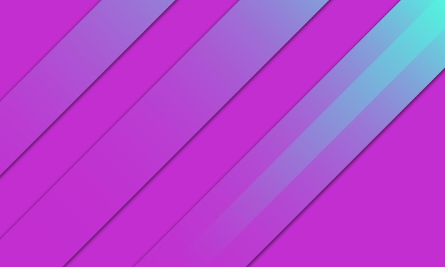 Abstract purple and blue gradient stripes background Vector illustration