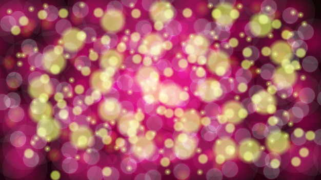 Abstract purple blurred background with bokeh effect Magical bright festive multicolored beautiful