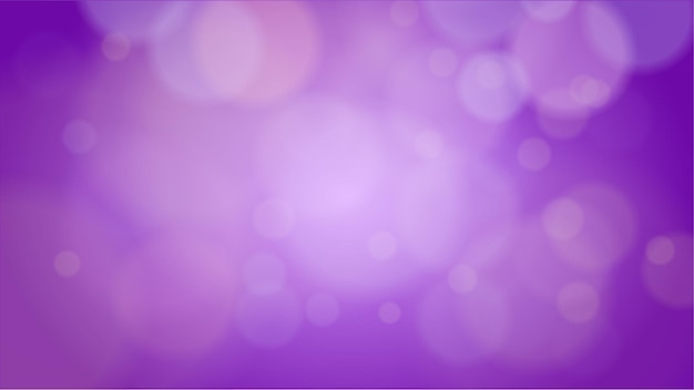 Abstract purple bokeh light background