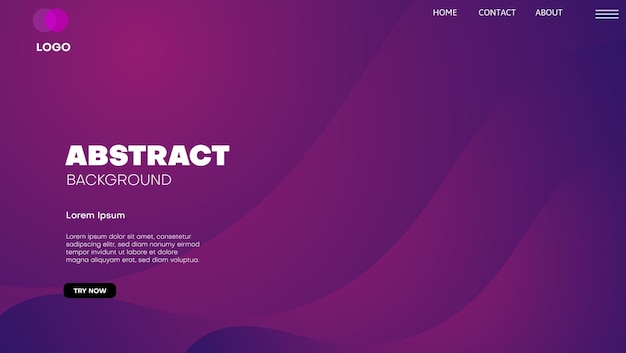 Abstract purple geometric background.landing page design template.vector illustration