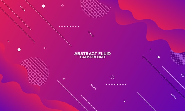 Abstract purple gradient fluid liquid background. vector illustration.