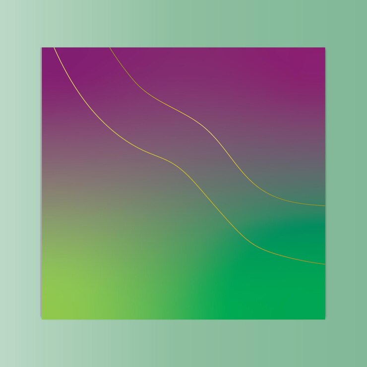 Vector abstract purple green gradient