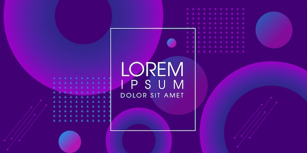 Abstract purple modern fluid background design