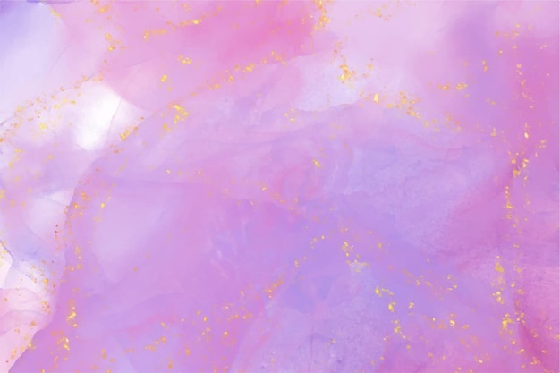 Abstract purple and pink gradient watercolor background