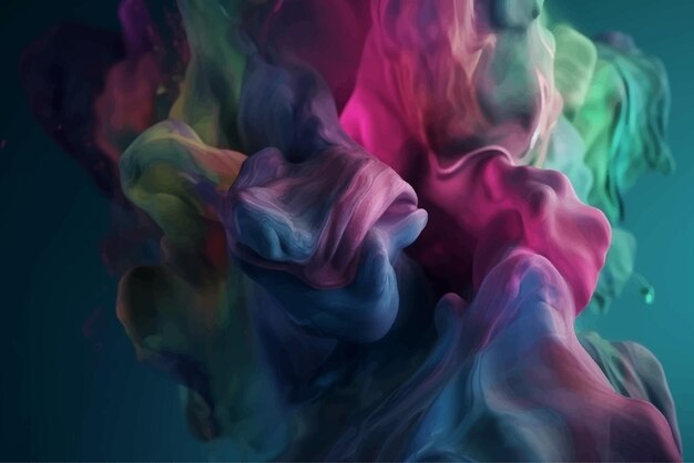 Абстрактные цвета радуги акварельный фон