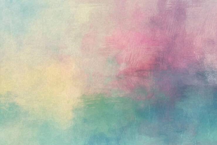 Abstract rainbow colors watercolor background