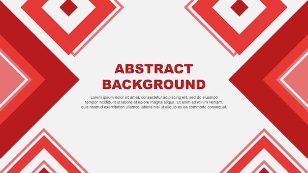 Abstract Red Background Design Template Abstract Banner Wallpaper Vector Illustratie Abstract Rood Onafhankelijkheidsdag