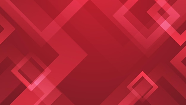 Vector abstract red background geometric pattern