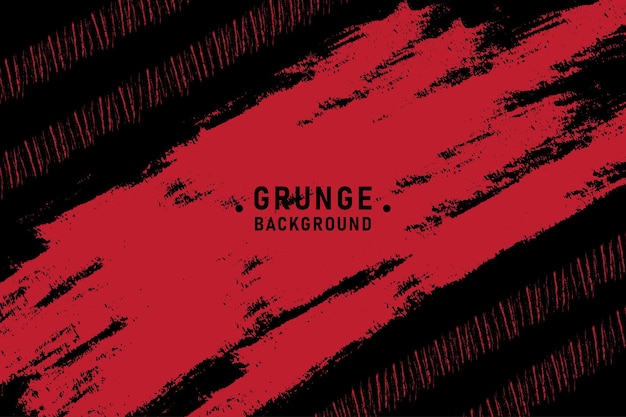 Abstract red and black grunge texture background