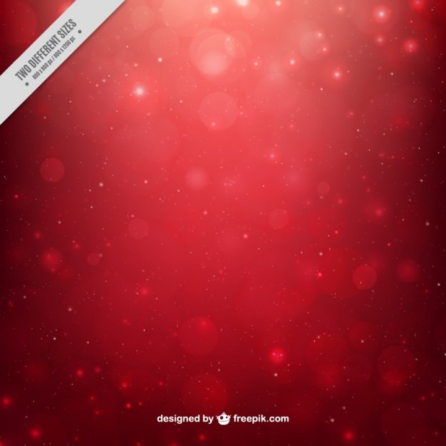 Abstract red bokeh background