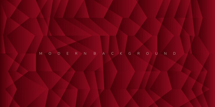 Vector abstract red curve background